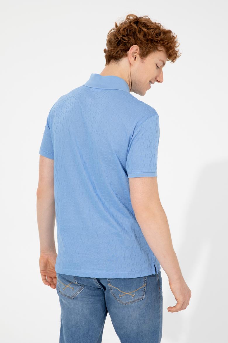 Erkek Koyu Mavi Polo Yaka Tişört - 50249184009