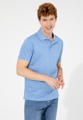 Erkek Koyu Mavi Polo Yaka Tişört - 50249184009