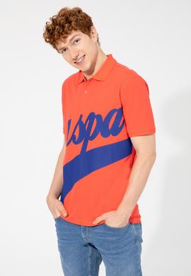 Erkek Kırmızı Polo Yaka Tişört - 50249138021