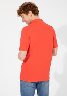 Erkek Kırmızı Polo Yaka Tişört - 50249138021