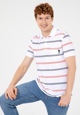 Erkek Beyaz Polo Yaka Tişört - 50247784007