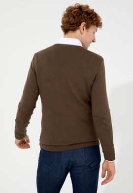 Erkek Coconut V Yaka Basic Triko Kazak - 50256658086