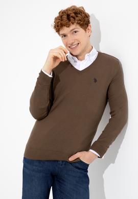 Erkek Coconut V Yaka Basic Triko Kazak - 50256658086