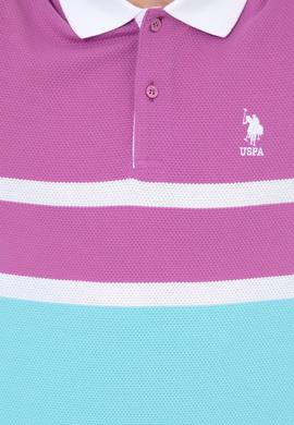 Erkek Menekşe Polo Yaka Tişört - 50249171010