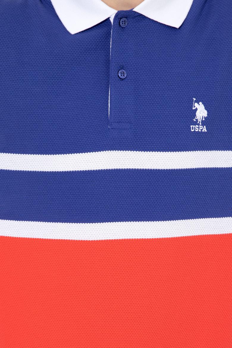 Erkek Mavi Polo Yaka Tişört - 50249171017