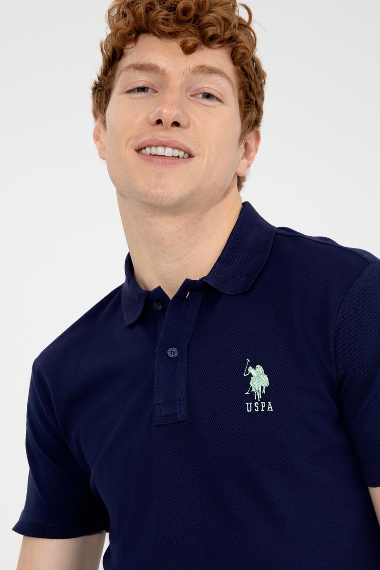 Erkek Lacivert Basic Tişört - 50249139016