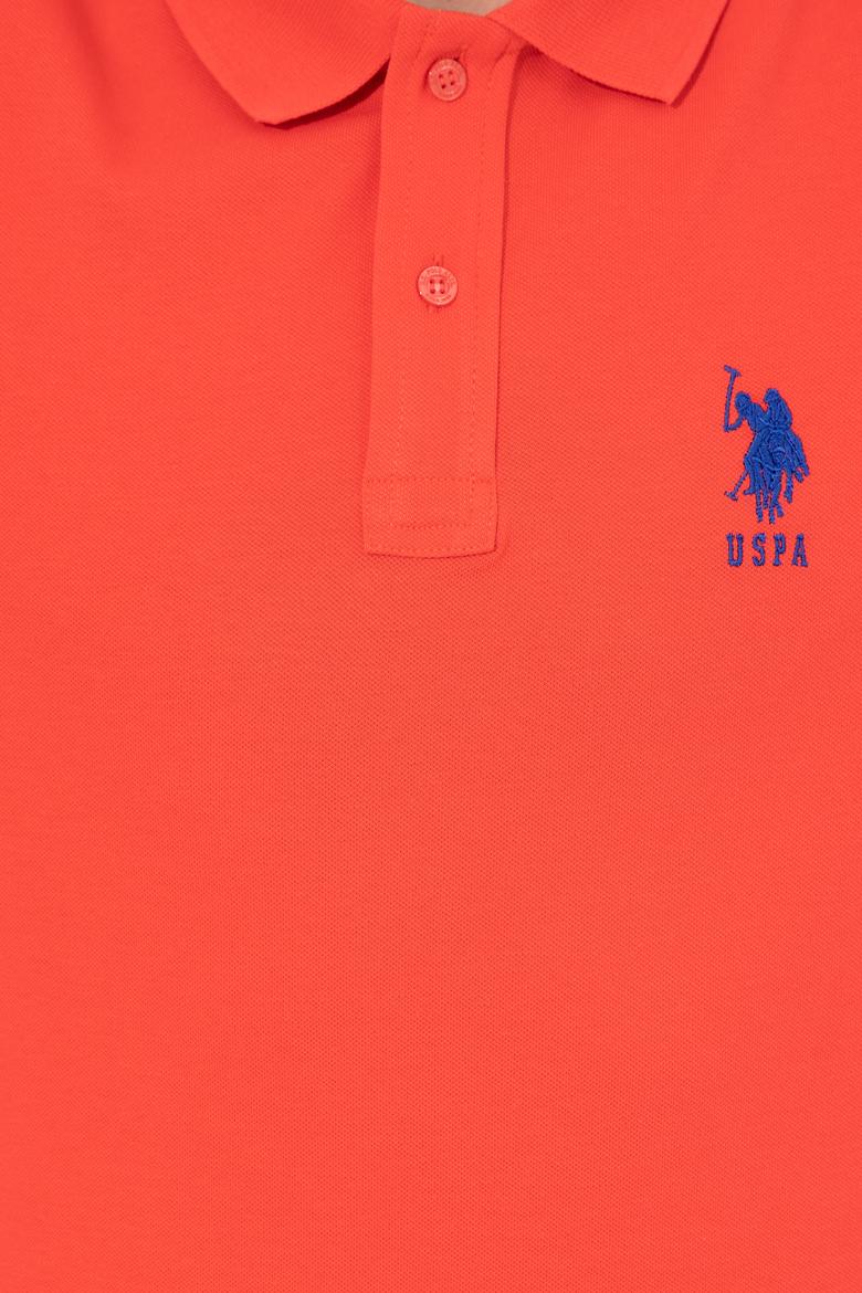 Erkek Kırmızı Basic Polo Yaka Tişört - 50249139056