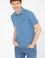 Erkek İndigo Basic Tişört