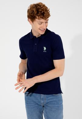 Erkek Lacivert Basic Tişört - 50249139016