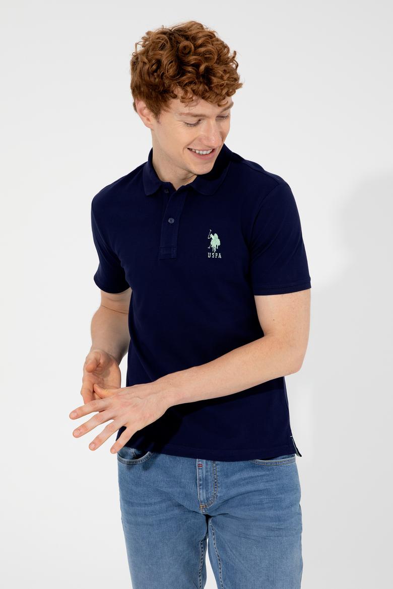 Erkek Lacivert Basic Tişört