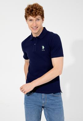 Erkek Lacivert Basic Tişört - 50249139016