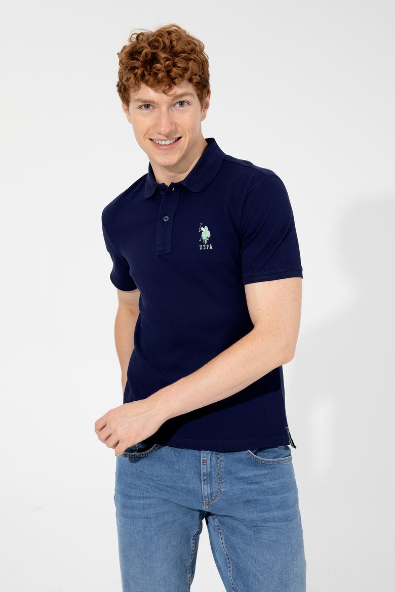 Erkek Lacivert Basic Tişört - 50249139016