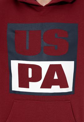 Erkek Vişne Kapüşonlu Sweatshirt - 50257482005