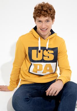 Erkek Safran Kapüşonlu Sweatshirt - 50257482065