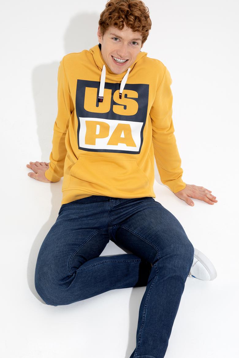 Erkek Safran Kapüşonlu Sweatshirt - 50257482065