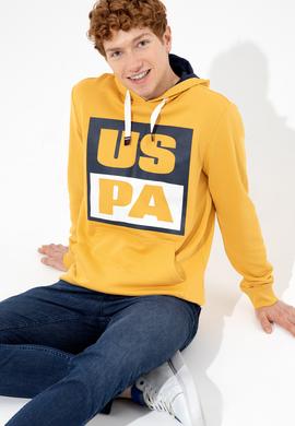 Erkek Safran Kapüşonlu Sweatshirt - 50257482065