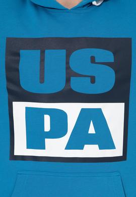 Erkek Kobalt Kapüşonlu Sweatshirt - 50257482055