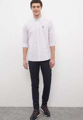 Erkek Kırmızı Gömlek Uzunkol - 50231337006