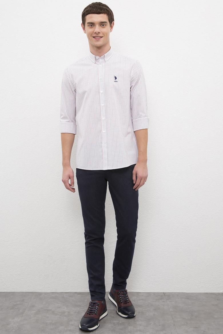 Erkek Kırmızı Gömlek Uzunkol - 50231337006