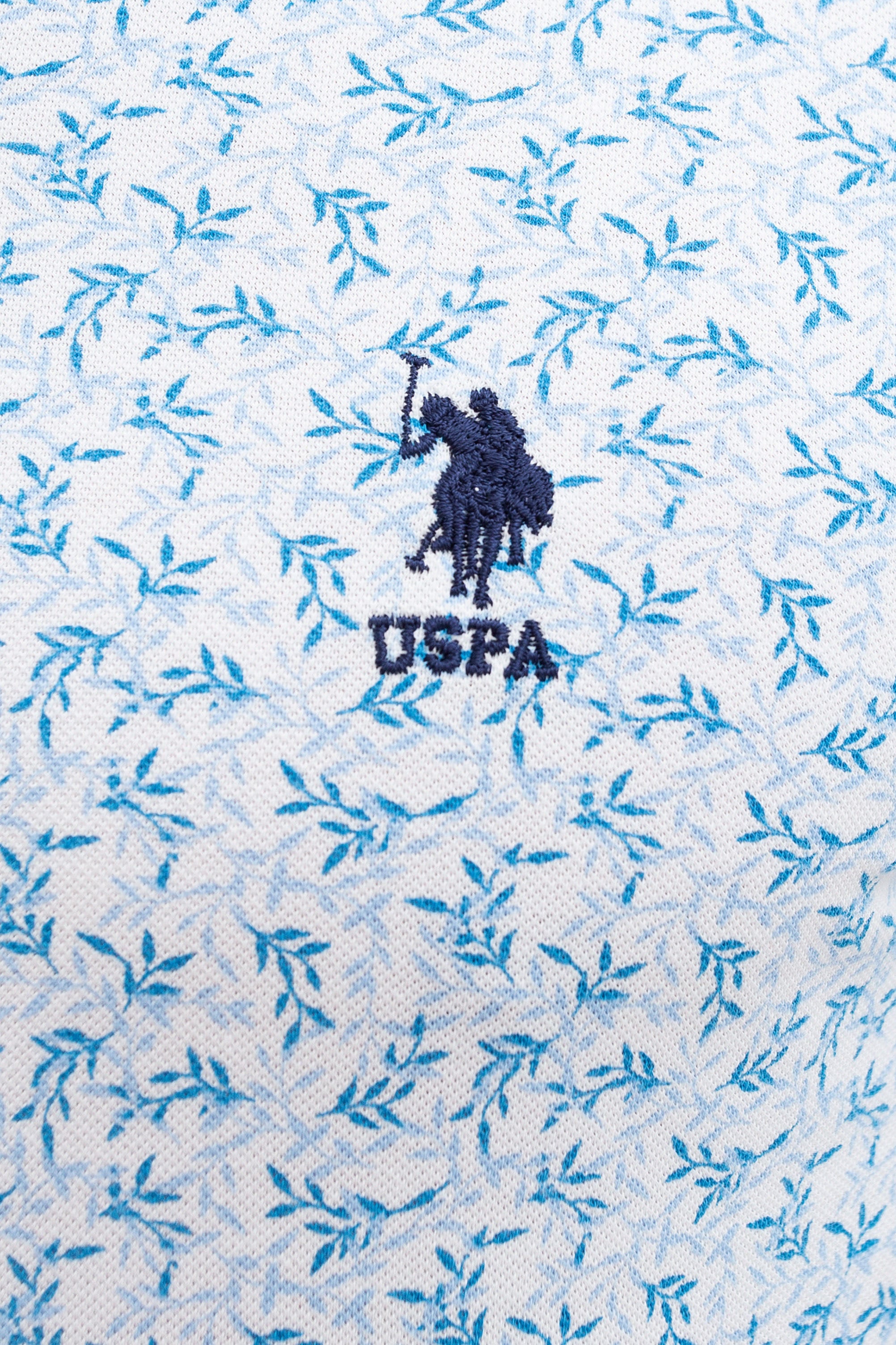 Erkek Beyaz Polo Yaka T-Shirt