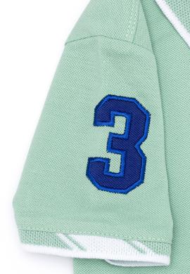 Erkek Çocuk Mint Yeşili Basic Polo Yaka Tişört - 50249580101