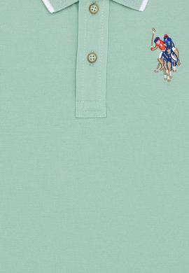 Erkek Çocuk Mint Yeşili Basic Polo Yaka Tişört - 50249580101