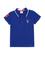 Erkek Çocuk Mavi Basic Polo Yaka Tişört