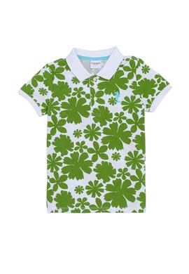 Erkek Çocuk Yeşil Polo Yaka Tişört - 50248951001