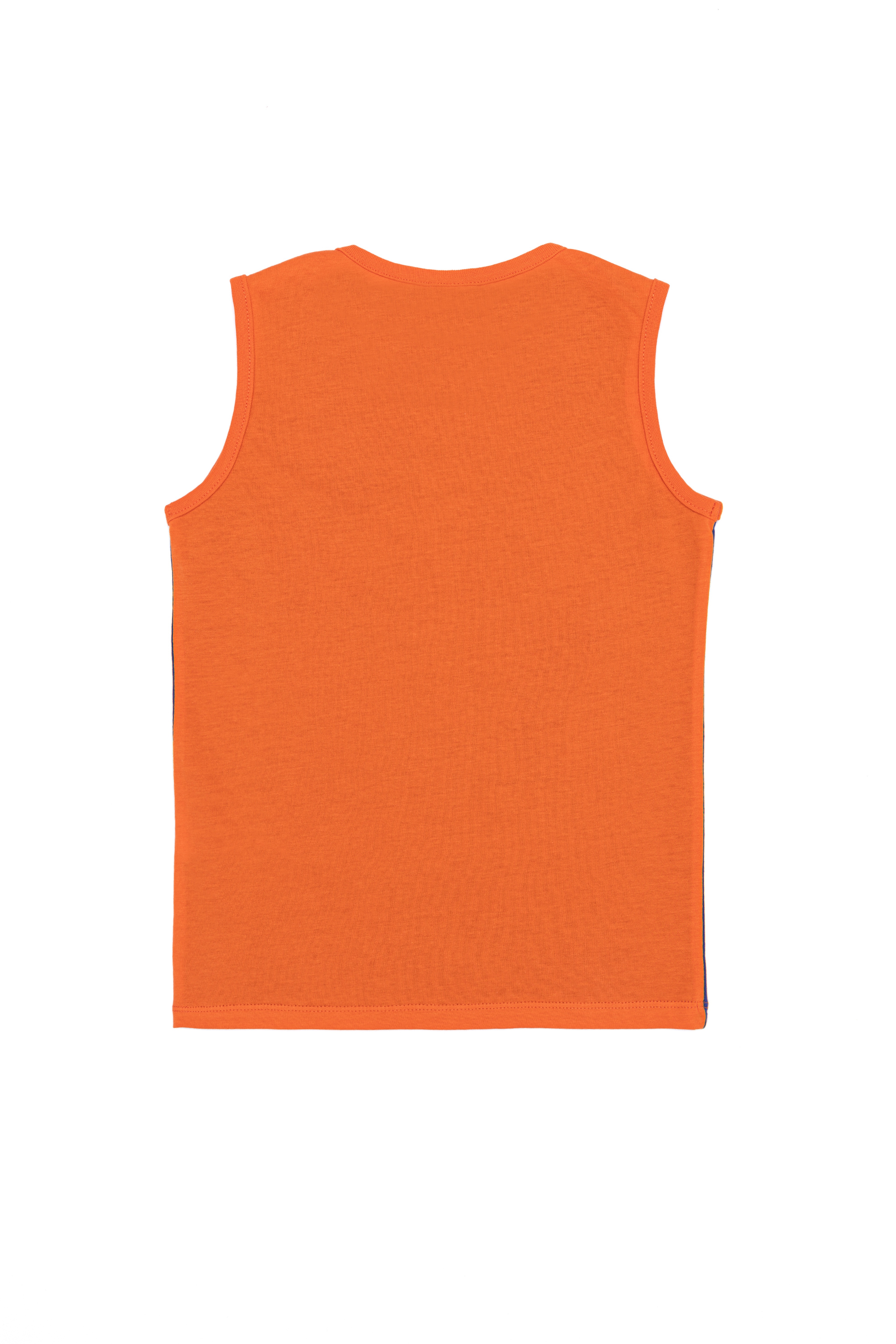 Çocuk Mavi Atlet Tişört