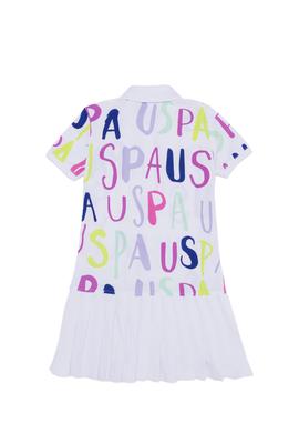 Kız Çocuk Beyaz Örme Elbise - 50246772010