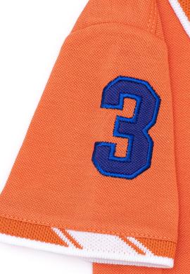 Erkek Çocuk Turuncu Polo Yaka Tişört - 50249580068