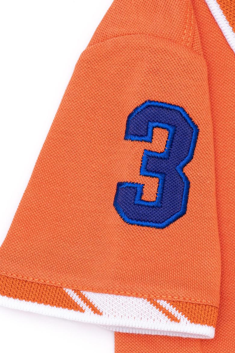 Erkek Çocuk Turuncu Polo Yaka Tişört - 50249580068