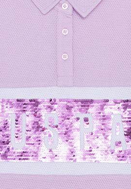 Kız Çocuk Manolya Polo Yaka Tişört - 50249096014