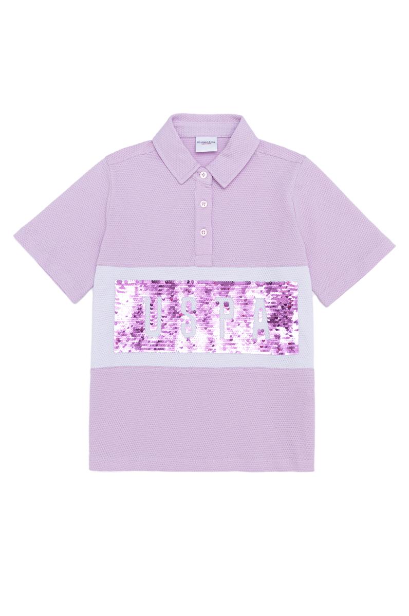 Kız Çocuk Manolya Polo Yaka Tişört