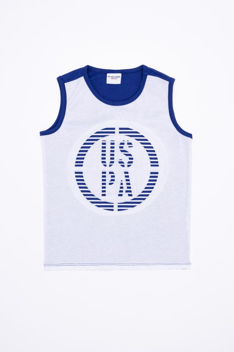 Çocuk Beyaz Atlet Tişört