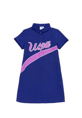 Kız Çocuk Mavi Örme Elbise - 50249093029