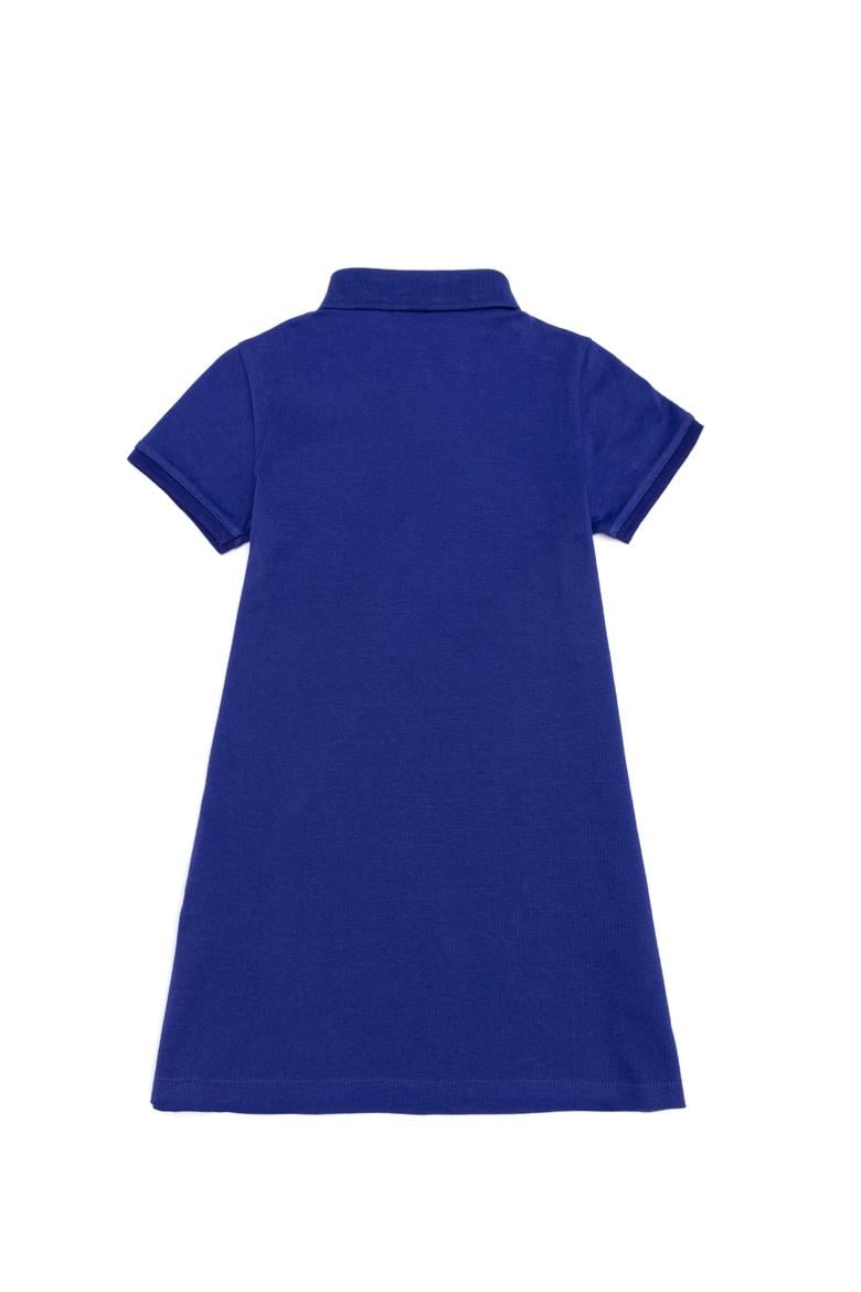 Kız Çocuk Mavi Örme Elbise - 50249093029