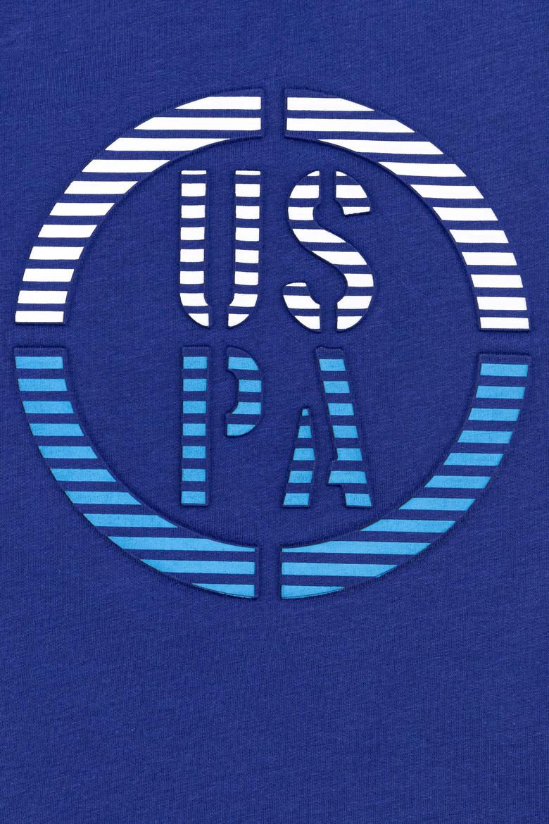 Çocuk Mavi Bisiklet Yaka Tişört - 50246422044