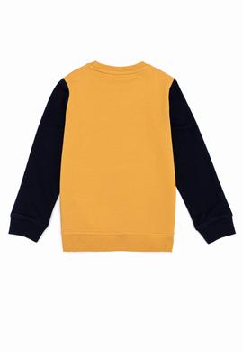 Çocuk Safran Bisiklet Yaka Sweatshirt - 50256860043