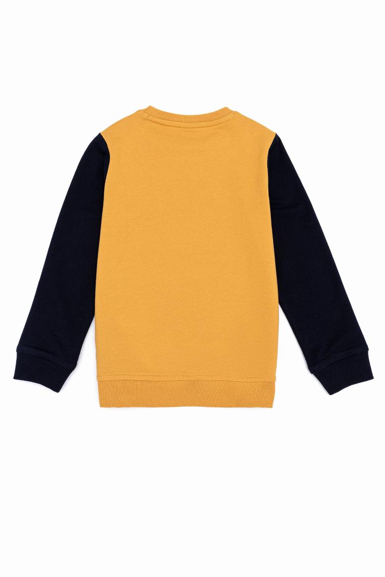 Çocuk Safran Bisiklet Yaka Sweatshirt - 50256860043