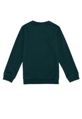 Çocuk Yeşil Bisiklet Yaka Sweatshirt - 50256858029