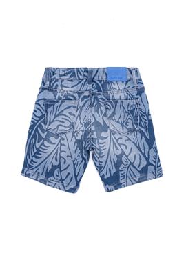 Erkek Çocuk Mavi Jean Şort - 50249644004