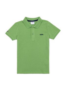 Erkek Çocuk Yeşil Polo Yaka Tişört - 50251776120