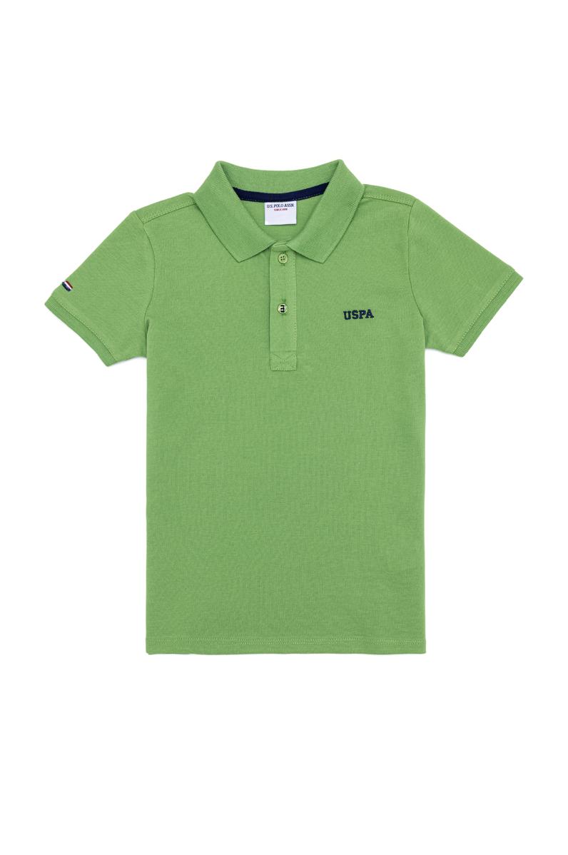 Erkek Çocuk Yeşil Polo Yaka Tişört