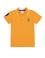 Erkek Çocuk Koyu Sarı Basic Polo Yaka Tişört
