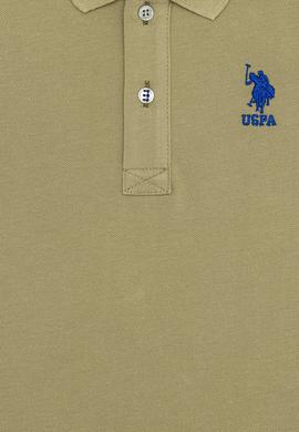 Erkek Çocuk Koyu Haki Polo Yaka Tişört - 50249283187