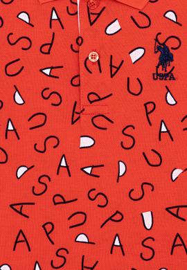 Erkek Çocuk Kırmızı Polo Yaka Tişört - 50248941030