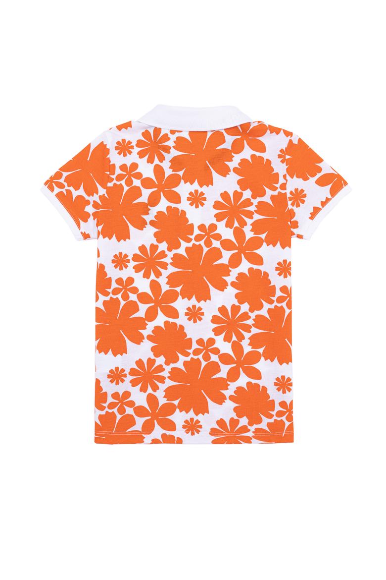 Erkek Çocuk Turuncu Polo Yaka Tişört - 50248951034