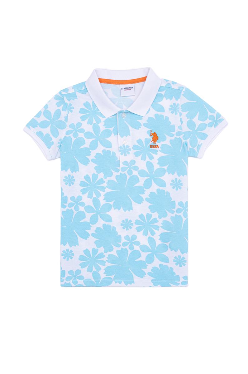 Erkek Çocuk Turkuaz Polo Yaka Tişört