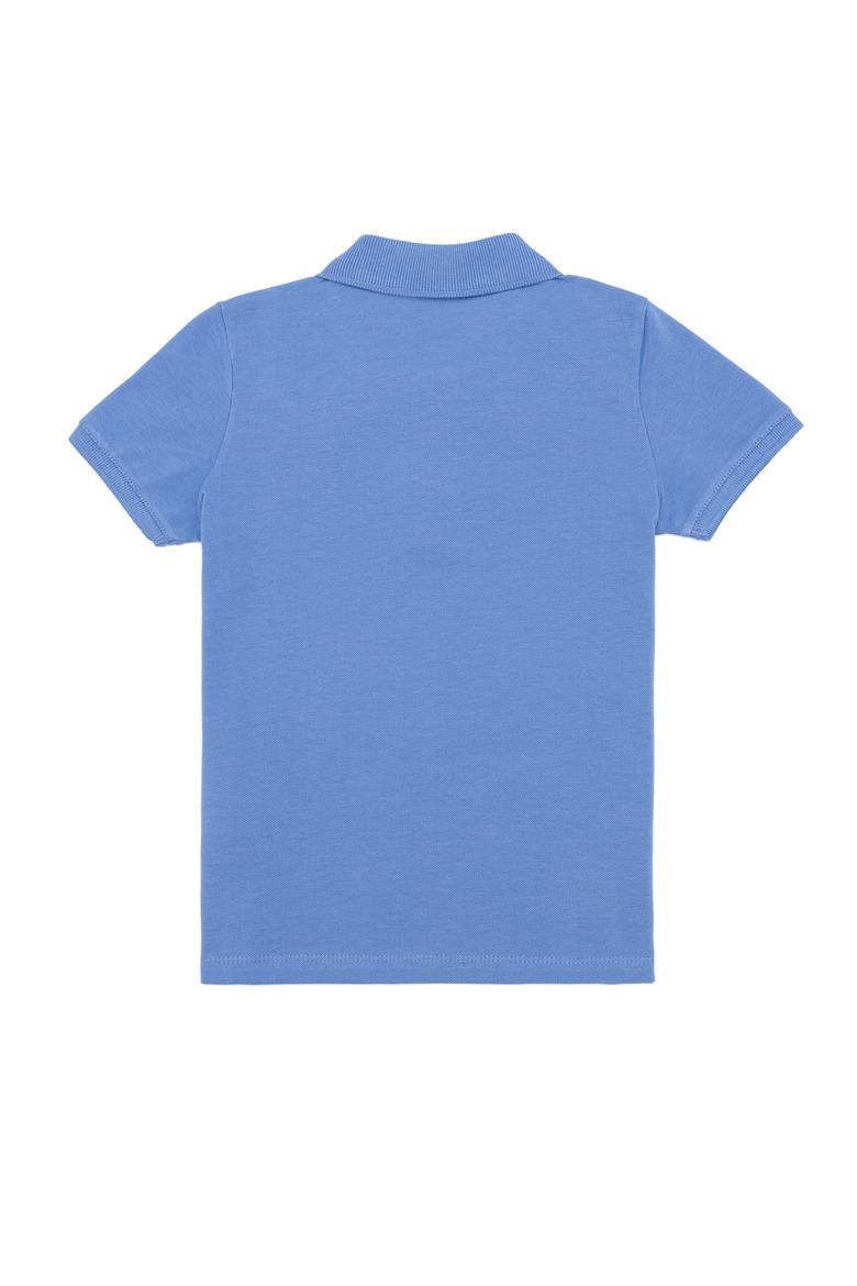 Erkek Çocuk Koyu Mavi Polo Yaka Tişört - 50249283055
